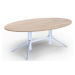 ICF - Stôl NOTABLE oval - výškovo nastaviteľný