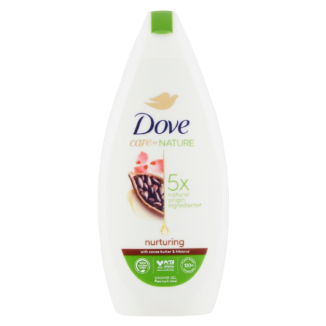 DOVE Nurturing Kakao a Ibištekový kvet Sprchový gél 400 ml