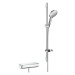 Hansgrohe Raindance Select S, sprchová súprava 150 3jet s termostatom Ecostat Select a sprchovou