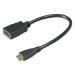 Akasa adaptér HDMI na mini HDMI - 25 cm