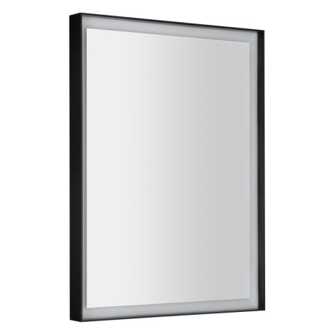 SORT LED podsvietené zrkadlo 60x80cm, matná čierna ST080