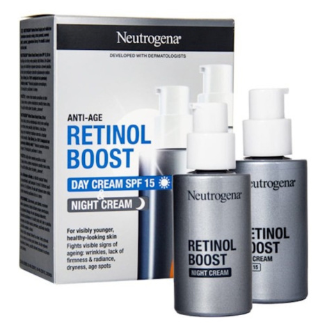 NEUTROGENA Retinol Boost pleťový denný + nočný krém 2 x 50 ml