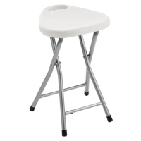 Kúpeľňová stolička 30x46,5x29,3 cm, biela CO75