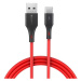 Kábel BlitzWolf USB-C cable BW-TC15 3A 1.8m (red)