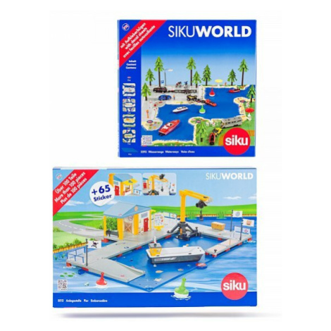 SIKU World - nakladací prístav s mólom a vodnou plochou