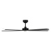 Stropný ventilátor Beacon Monza black DC silent Ø 137 cm IP55