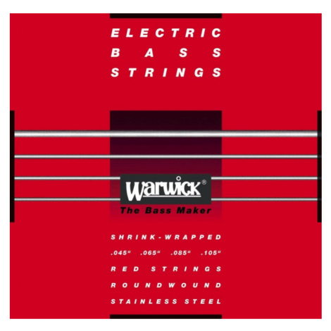Warwick 42200 - Red Label 4-strunová sada M - .045 - .105