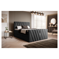 ELTAP CANDICE 140X200, FLORES 10, BLACK, 23046