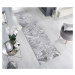 Běhoun Eris Marbled Silver - 80x300 cm Flair Rugs koberce