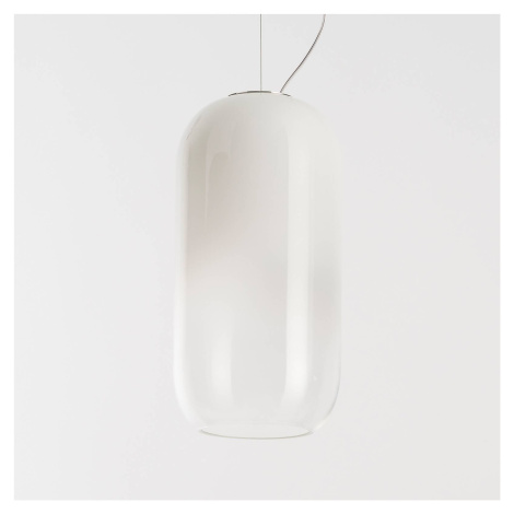 Artemide Gople Mini závesná lampa biela/strieborná