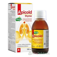 Apicold thyme sirup na vykašliavanie 100 ml