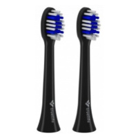 TRUELIFE Sonicbrush compact heads black whiten náhradné hlavice pre sonickú zubnú kefku 2 ks