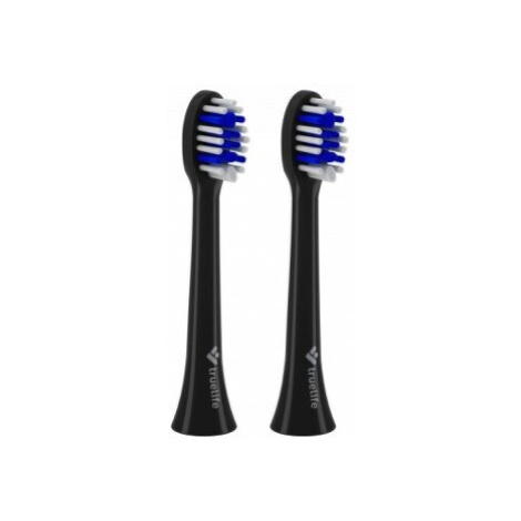 TRUELIFE Sonicbrush compact heads black whiten náhradné hlavice pre sonickú zubnú kefku 2 ks