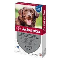 ADVANTIX Spot-on pre psov 25-40 kg 4 ml 4 pipety