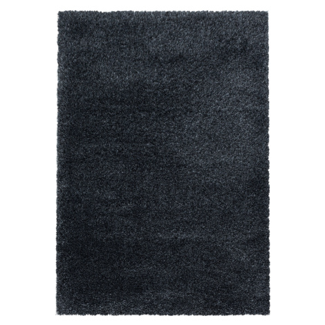 Kusový koberec Fluffy Shaggy 3500 anthrazit - 120x170 cm Ayyildiz koberce