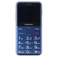 Panasonic KX-TU155EXCN tlačidlový mobilný telefón blue