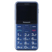 Panasonic KX-TU155EXCN tlačidlový mobilný telefón blue