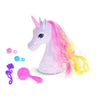 Unicorn česacia hlava 20cm s doplnkami