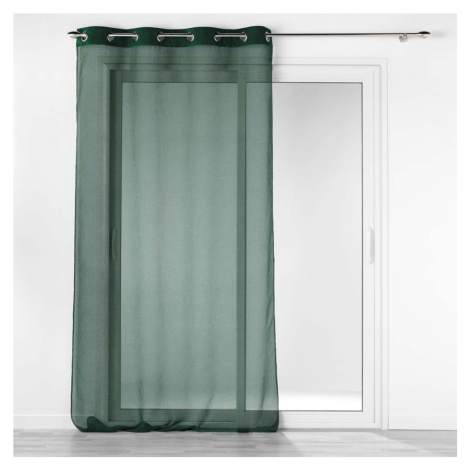 Zelená voálová záclona 140x240 cm Casual – douceur d'intérieur