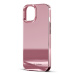 iDeal Fashion Clear Case iPhone 15 Mirror Rose Pink