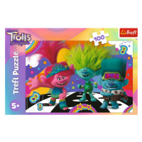 Trefl Puzzle 100 dielikov - Zábavní Trollovia / Universal Trolls 3 (2023)