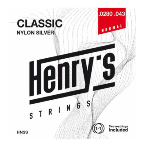 Henry's HNSS Classic Nylon Silver - 0280" - 043"