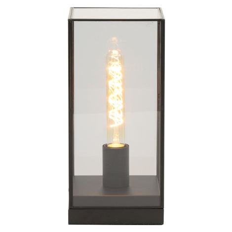 Čierna stolová lampa (výška 32,5 cm) Askjer - Light & Living
