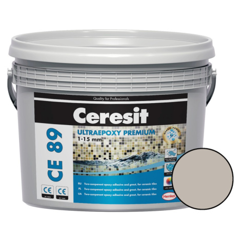 Škárovacia hmota Ceresit CE 89 UltraEpoxy Premium pearl gray 2,5 kg R2T CE89807