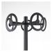 Čierny kovový vešiak Circle – Spinder Design
