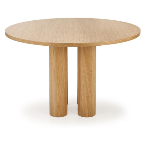 Jedálenský stôl AZUL 120 cm prírodný dub/hnedý Halmar