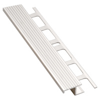 Lišta schodová Havos Z hliník prírodné, dĺžka 250 cm, výška 10 mm, šírka 20 mm, ALSC10250