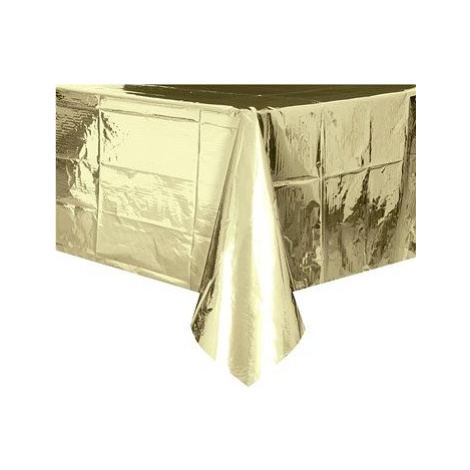 UNIQUE Obrus fóliový – Silvester – zlatý – 137 × 274 cm PartyDeco