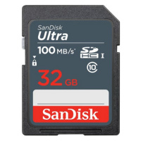 SANDISK ULTRA 32GB SDHC MEMORY CARD 100MB/S