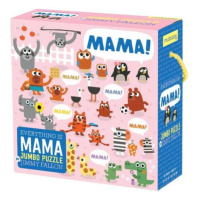 Mudpuppy Jumbo puzzle Mama! 25 dielov