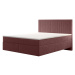 Expedo Čalúnená posteľ boxspring SENICA, 200x120, monolith 63