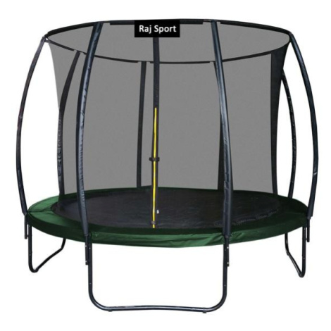 Raj Sport Trampolína 14FT - 427cm s vnútornou sieťou + rebrík - Dark Green