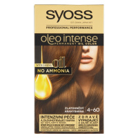 SYOSS Oleo Intense Farba na vlasy 4-60 Zlatohnedý