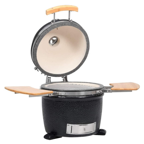 vidaXL Záhradný keramický gril, údiareň Kamado, 44 cm