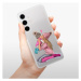 Odolné silikónové puzdro iSaprio - Kissing Mom - Blond and Girl - Samsung Galaxy S24+