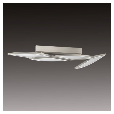 Movil – stropné LED svietidlo, 4 svetelné segmenty Evotec