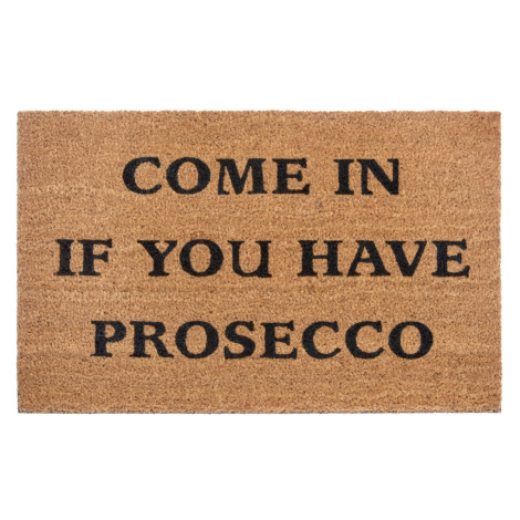 DOPRODEJ: 45x75 cm Rohožka Come in if you have prosecco 105660 - na ven i na doma - 45x75 cm Han