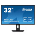 iiyama ProLite/XB3288UHSU-B5/31,5"/VA/4K UHD/60Hz/3ms/Black/3R