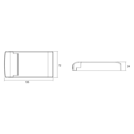 LED budič Basic, DIM, Multi CC, IE-45HD Deko-Light