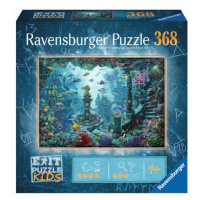 Ravensburger Exit KIDS Puzzle: Potopená Atlantída 368 dielikov