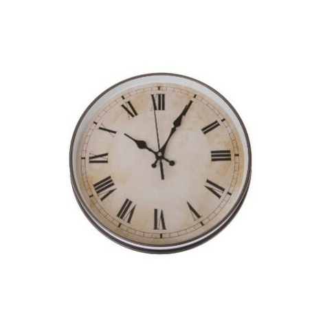 Nástenné hodiny Roma, pr. 31 cm, plast