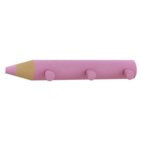 Vešiak V Tvare Ceruzky Š: 37cm, Ružový Möbelix