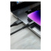 SWISSTEN Kevlar, USB-A na Lightning 8pin, 3A, 60W, 1.5m, čierny