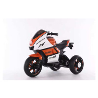 mamido Detská elektrická motorka MotoV6 oranžová