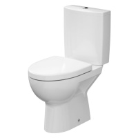 Cersanit PARVA - WC kombi + antibakteriálne sedátko, vertikálny odpad, K27-003