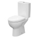 Cersanit PARVA - WC kombi + antibakteriálne sedátko, vertikálny odpad, K27-003